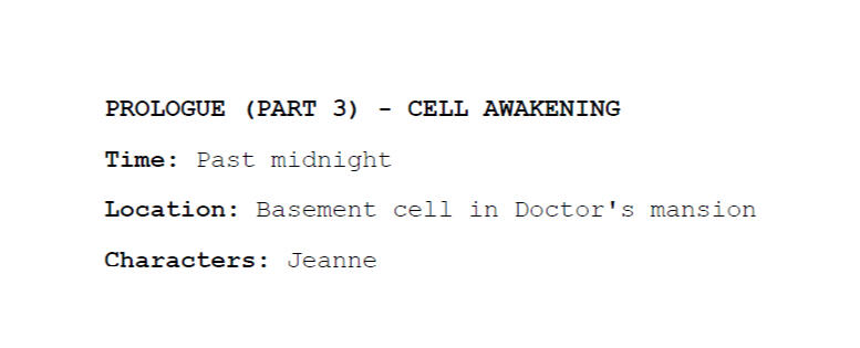 Part 1 - Full Script