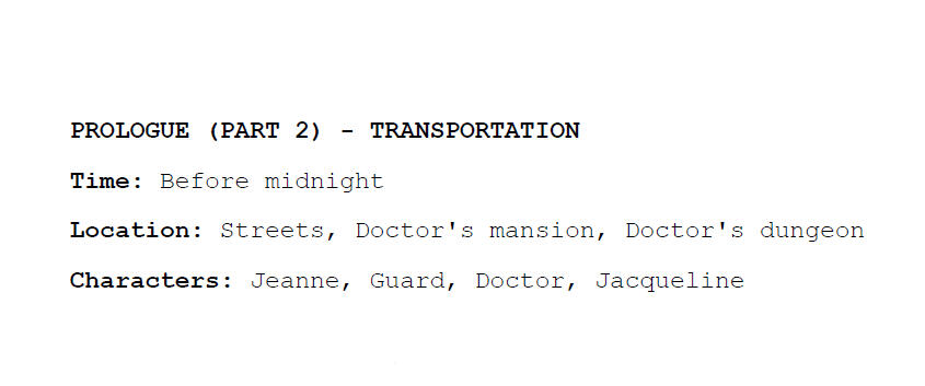 Part 1 - Full Script